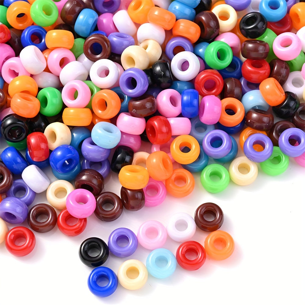Colorful Rainbow Pony Beads