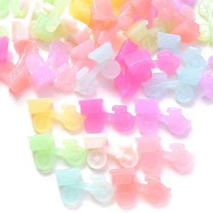 Bike Water Cup Shape Acrylic Beads