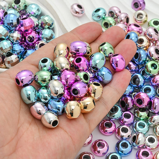 Acrylic Faceted Disco Ball Beads