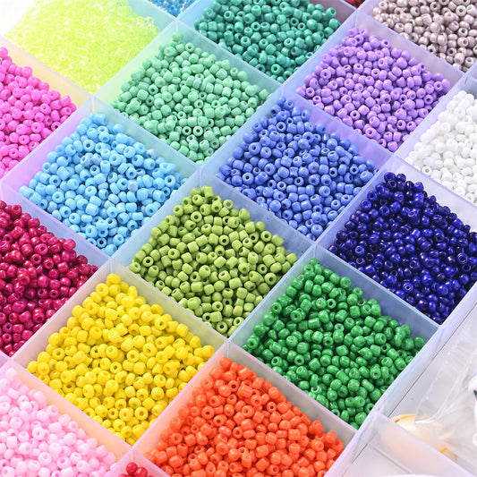 16,800 pcs 2 mm Seed Beads DIY Jewelry Making Kit