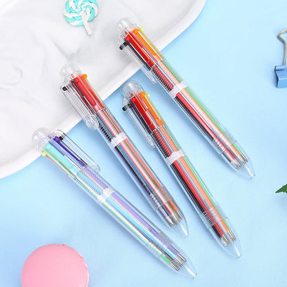 6-Color Ballpoint Pens