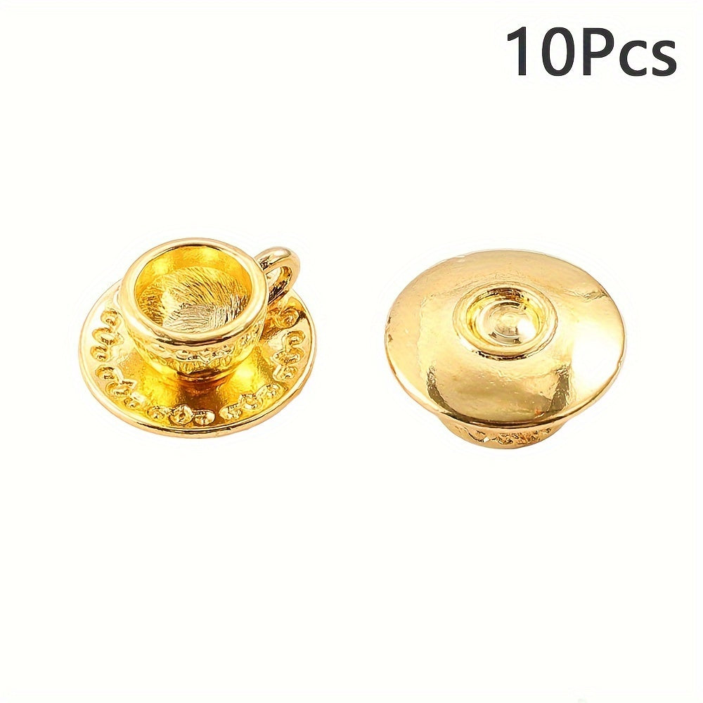 Mini Tea Set Alloy Charms