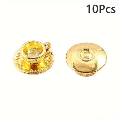 Mini Tea Set Alloy Charms