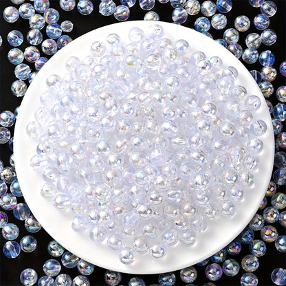 Clear Acrylic Round Beads