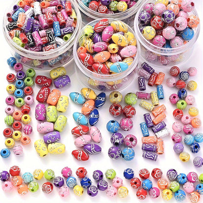 Irregular Shape Acrylic Beads