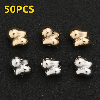 Irregular CCB Spacer Beads