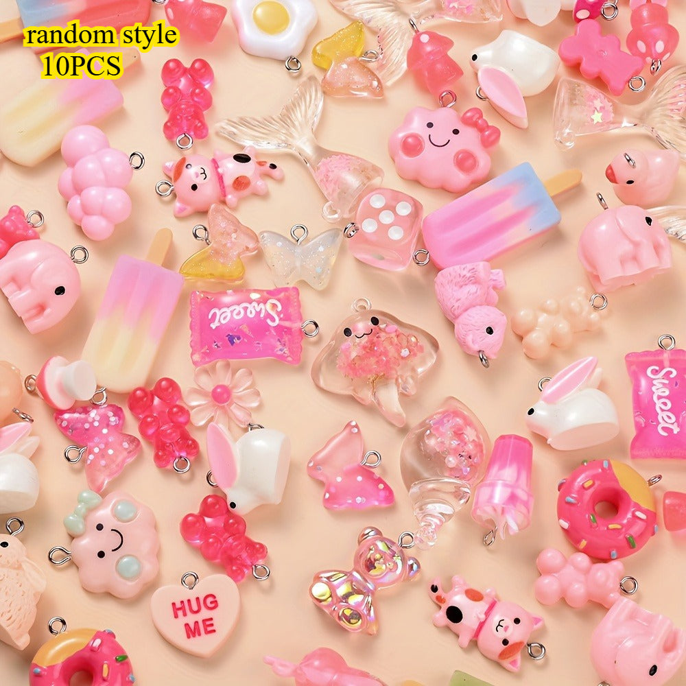 Y2K Resin Flower & Charm Beads