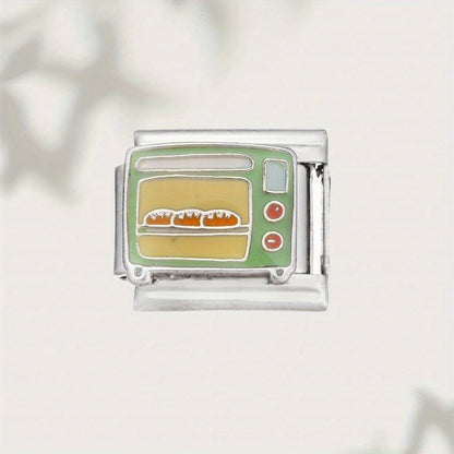 1pc Sun Star Moon Dark Cloud Television Charm Bead