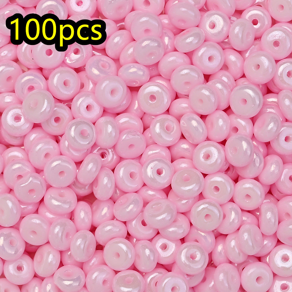 Golden Gradient Abacus Beads