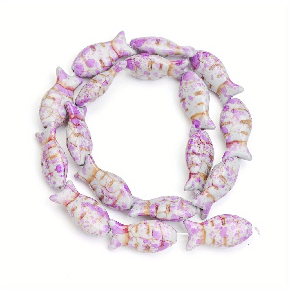 Turquoise Fish Shape Beads