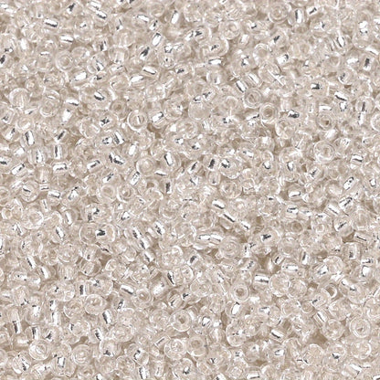 Silver Filled Glass Seed Beads
