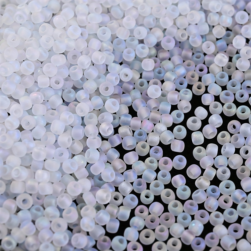 Colorful Frosted Seed Beads