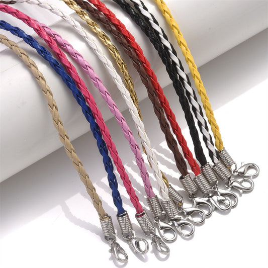 3 mm Polyester Twist Jewelry Cord with Clasps