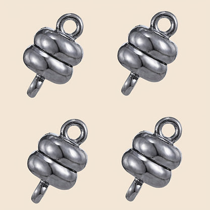 Flat Round Magnetic Jewelry Clasps