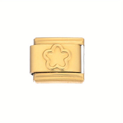 Flower Alloy Bracelet Module