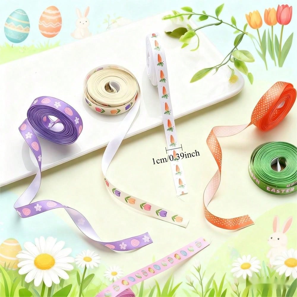 Easter Themed Grosgrain Ribbon