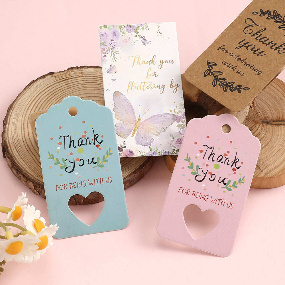 Keychain and Jewelry OPP Packaging Card Set