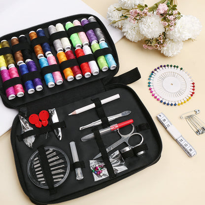 130-Piece Sewing Kit with Storage Case