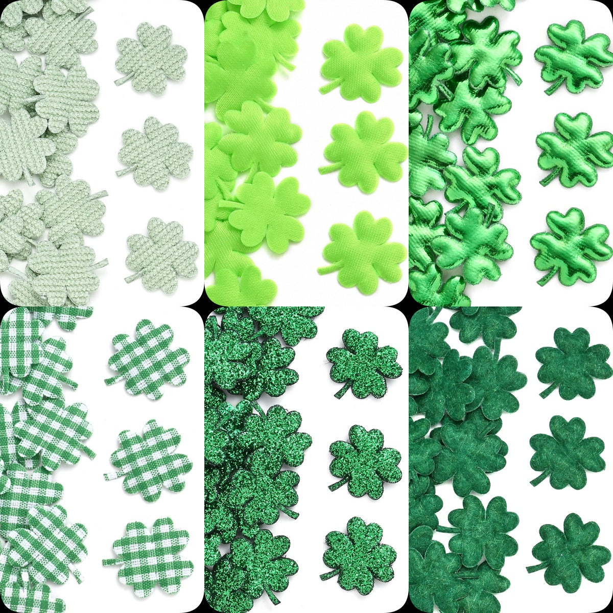 St. Patrick's Day Lucky Clover Appliques