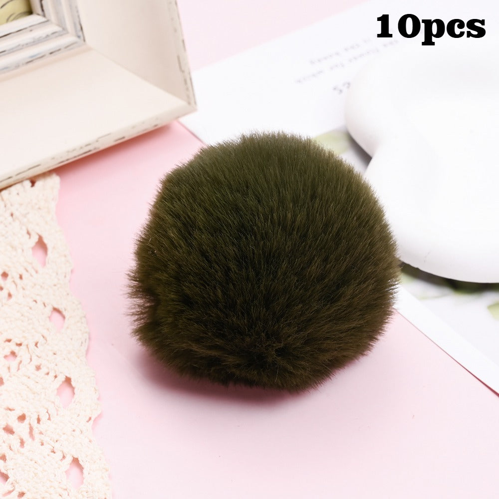 Soft Plush Pom Pom Pendants