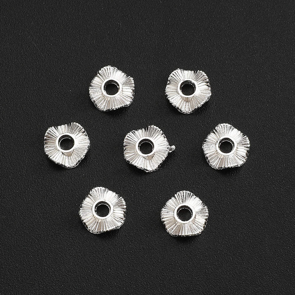 Wave Alloy Beads