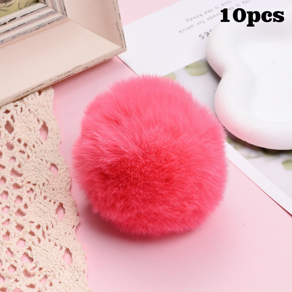 Soft Plush Pom Pom Pendants
