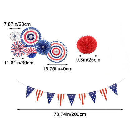 Independence Day Party Decoration Set