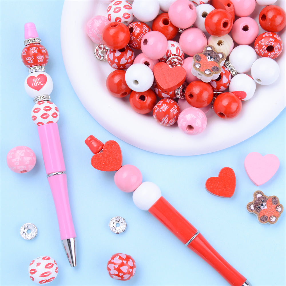 Valentine Beadable Pen Making Kit