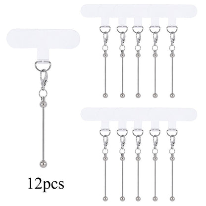 Golden & Silvery Blank Phone Chain Set