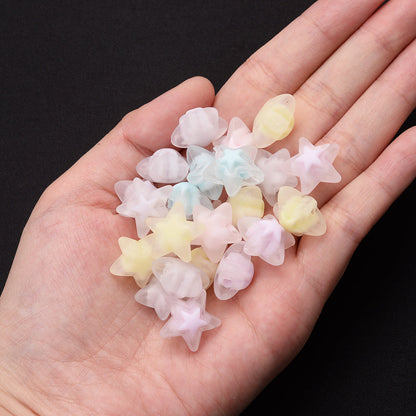 16 mm Acrylic Star Beads
