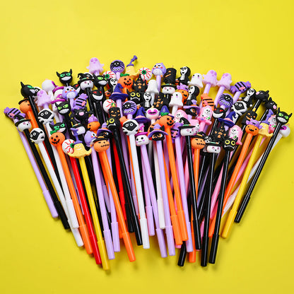 20PCS Halloween Pumpkin, Skull, Ghost & Bat Ballpoint Pen Set