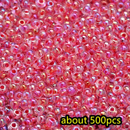 500/1000pcs Bohemian Style Glass Seed Beads