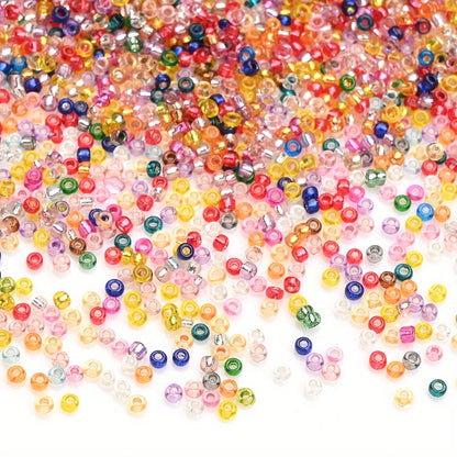 Silver Filled Glass Seed Beads