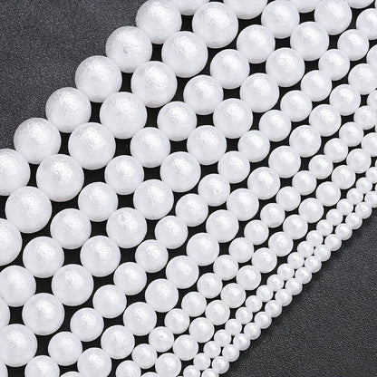Crumpled Skin Sponge Glass Beads