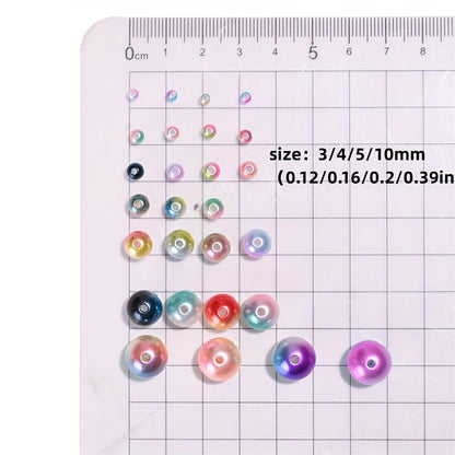 3 mm Acrylic Loose Beads for DIY Jewelry Making