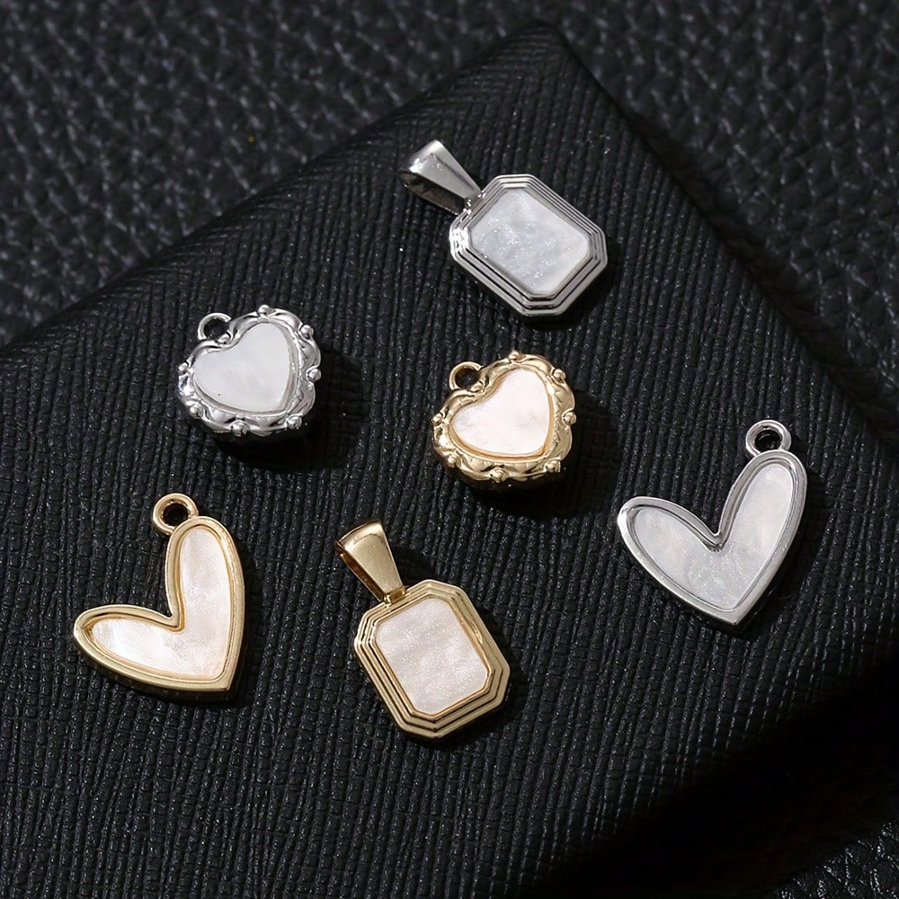 Alloy Love Cube Charms
