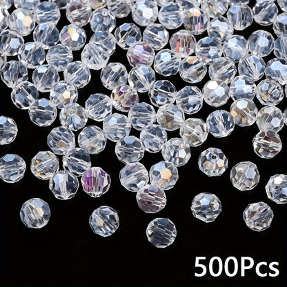 100/200/500PCS Flat Spacer Bead Set
