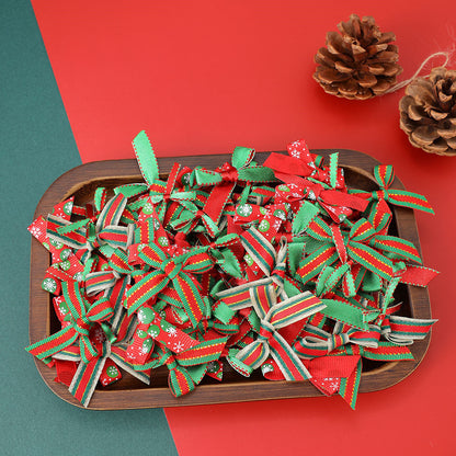 Christmas Mini Satin Ribbon Bows