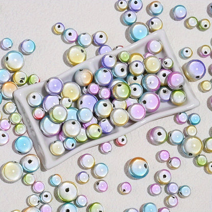Mermaid Laser Round Beads