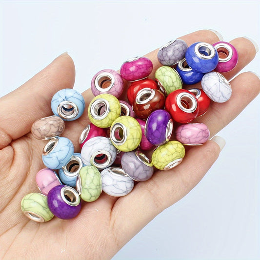 Crack Glass Style Resin Beads