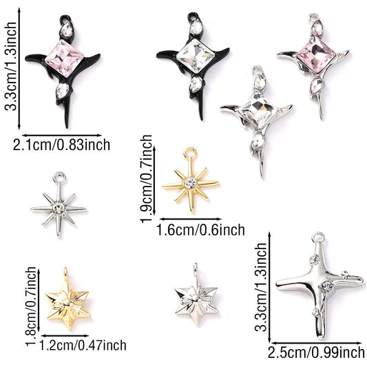 Ramadan Rhinestone Alloy Pendants