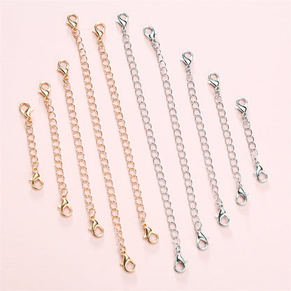 Gold White K Lobster Clasp Chains