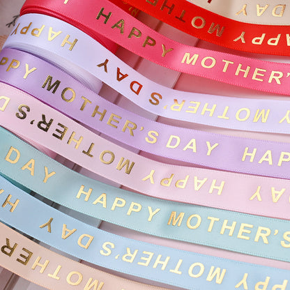 Happy Mother's Day Printed Ribbon