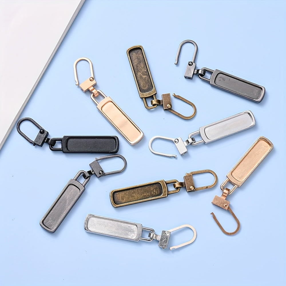 Removable Alloy Zipper Pull Set