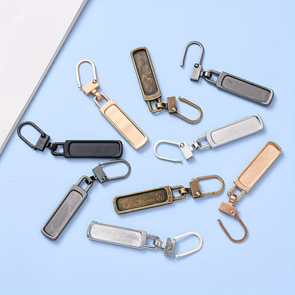 Removable Alloy Zipper Pull Set