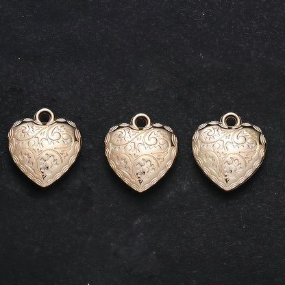 10PCS Gold & Silver CCB Love Pendant Set