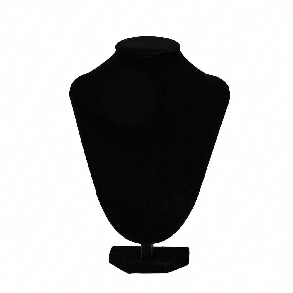 Black Velvet Necklace Display Stand