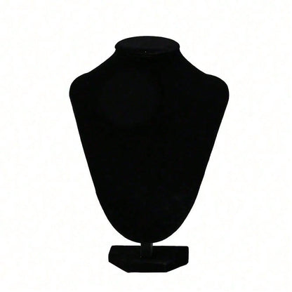 Black Velvet Necklace Display Stand