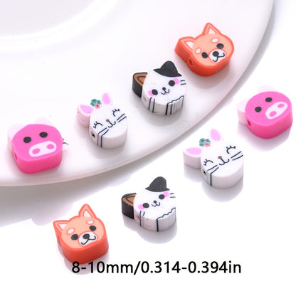 Animal Polymer Clay Beads