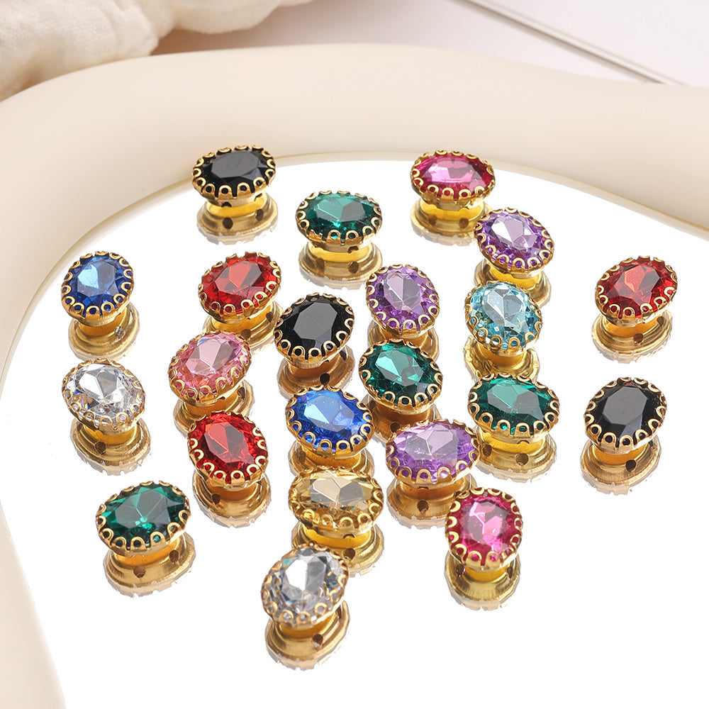 1000pcs Mini Rhinestone Flatback Beads